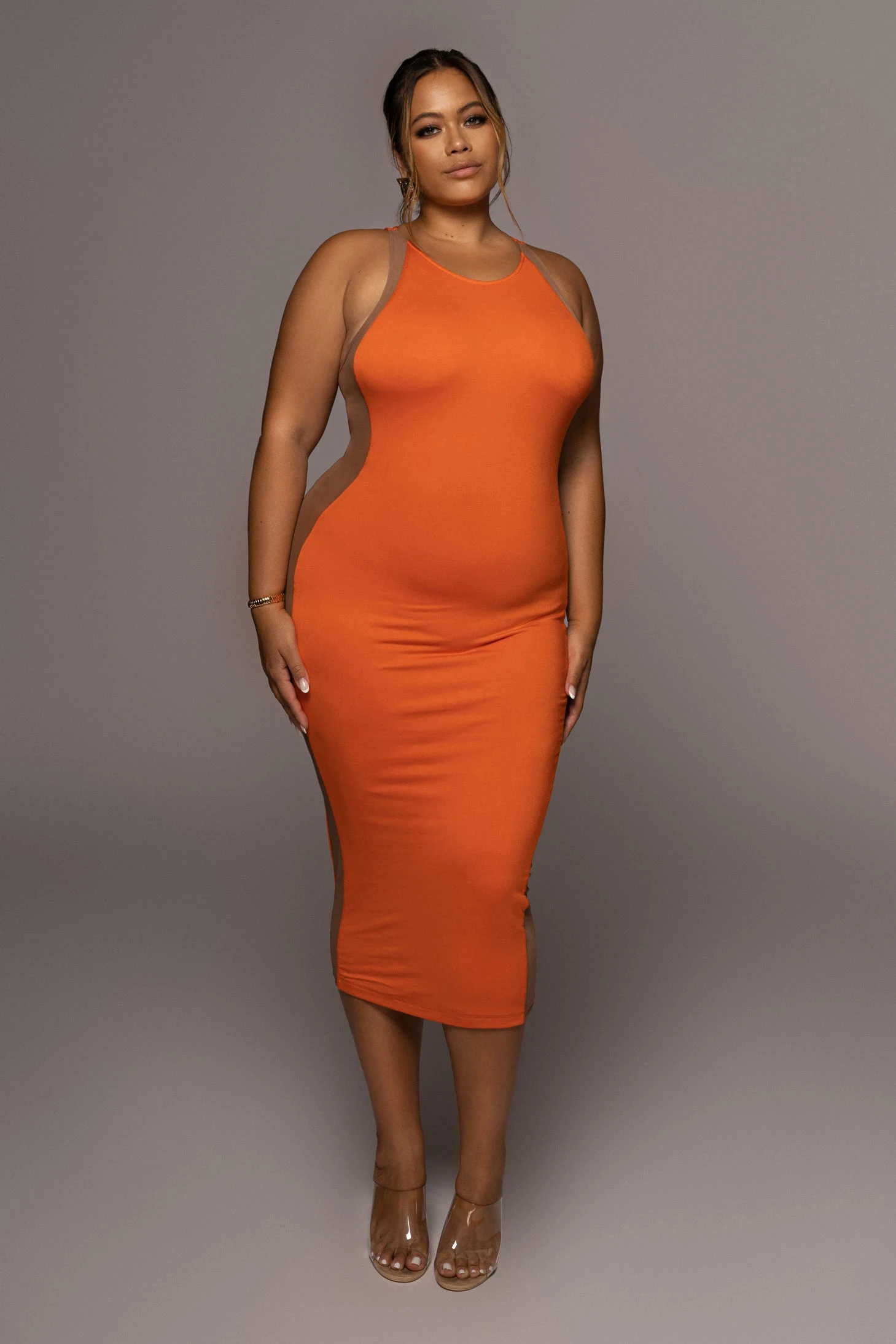 Tangerine The Hills Contrast Dress 6 Tangerine The Hills Contrast Dress - Image 4