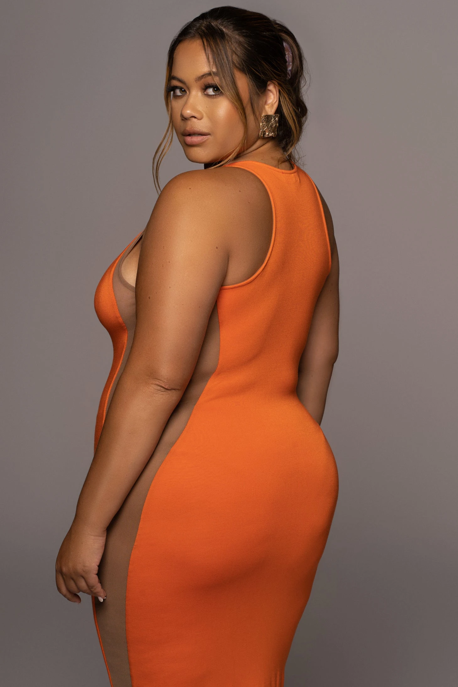 Tangerine The Hills Contrast Dress 13 Tangerine The Hills Contrast Dress - Image 11