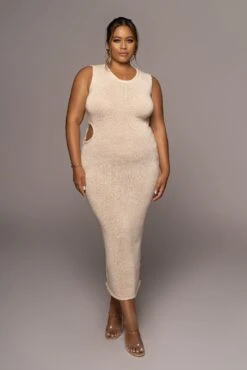 Ivory Opposites Attract Midi Dress -Jluxlabel Dress Shop PRODUCT JUN82022 EXTENDED 122