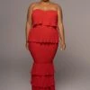 Red Casa Blanca Ruffle Dress -Jluxlabel Dress Shop PRODUCT JUN82022 EXTENDED 57