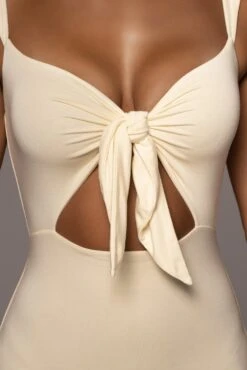 Buttercream Unica Front Tie Dress 10 Buttercream Unica Front Tie Dress -Jluxlabel Dress Shop PRODUCT JUNE14 SUMMER2 23