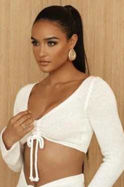 White Resort Two-Piece Skirt Set -Jluxlabel Dress Shop PRODUCT JUNE272023 CROCHET 265