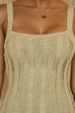 Moss Fine Knit Midi Dress -Jluxlabel Dress Shop PRODUCT JUNE272023 CROCHET 87