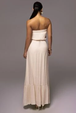 Beige Del Sol Linen Maxi Dress -Jluxlabel Dress Shop PRODUCT JUNE72023 JUNEDROP1 5