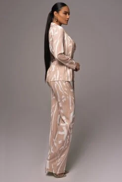 Beige Frida Print Pant Set 11 Beige Frida Print Pant Set -Jluxlabel Dress Shop PRODUCT JUNE72023 NEWARRIVALS 23