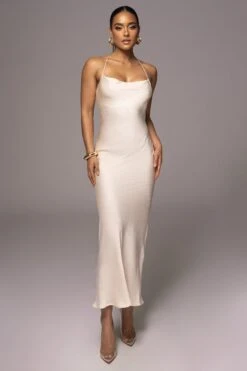 White Alessia Satin Maxi Dress -Jluxlabel Dress Shop PRODUCT JUNE72023 NEWARRIVALS 23 ddeee12e 6eb7 4cb5 9d9a 93ded67b0728