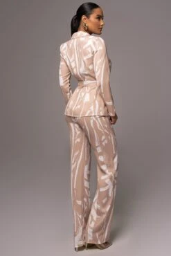 Beige Frida Print Pant Set 13 Beige Frida Print Pant Set -Jluxlabel Dress Shop PRODUCT JUNE72023 NEWARRIVALS 24