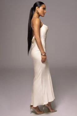 White Alessia Satin Maxi Dress -Jluxlabel Dress Shop PRODUCT JUNE72023 NEWARRIVALS 24 876b5be2 7360 489e 9bd0 8e995e639e05