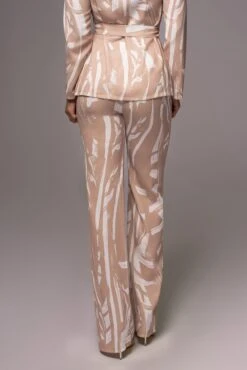 Beige Frida Print Pant Set 15 Beige Frida Print Pant Set -Jluxlabel Dress Shop PRODUCT JUNE72023 NEWARRIVALS 26