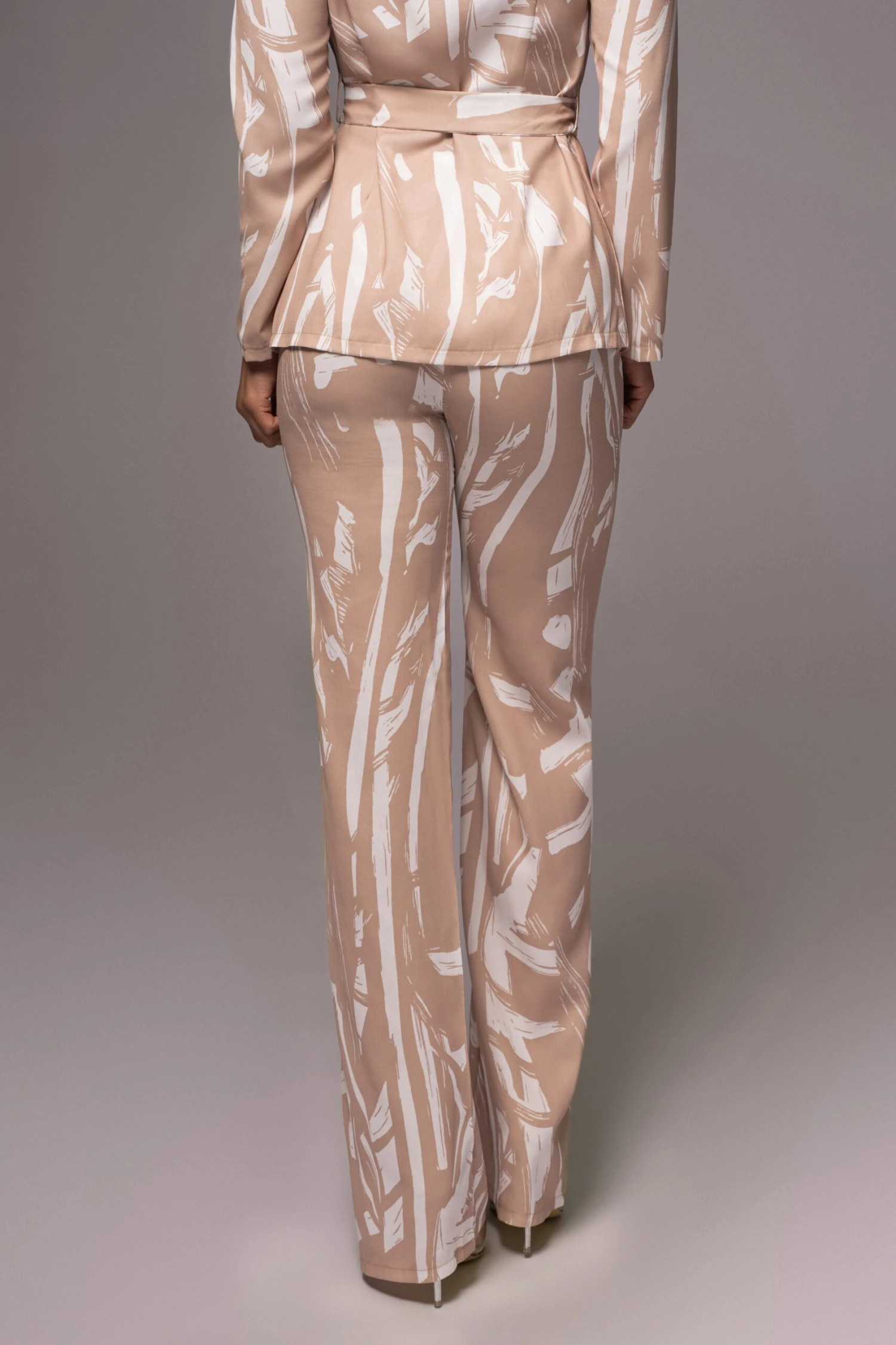 Beige Frida Print Pant Set 9 Beige Frida Print Pant Set - Image 7