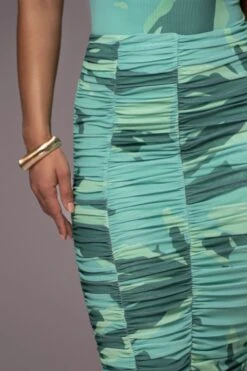 Green Costa Rica Floral Midi Skirt -Jluxlabel Dress Shop PRODUCT JUNE82023 NEWARRIVALS 24