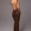 Leopard Front And Center Maxi Dress -Jluxlabel Dress Shop PRODUCT JUNE82023 NEWARRIVALS 34