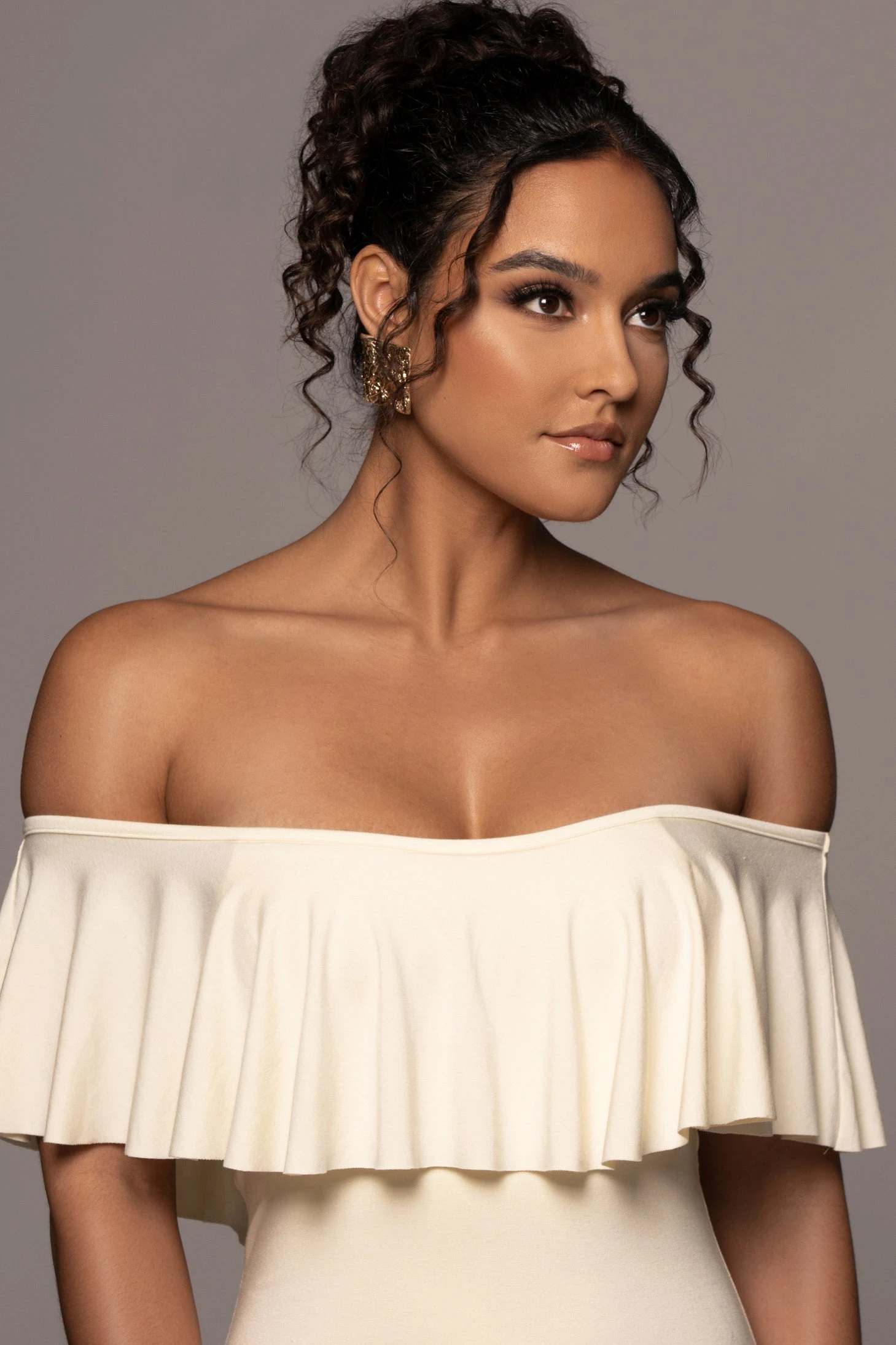 Buttercream Estelle Ruffled Maxi Dress 6 Buttercream Estelle Ruffled Maxi Dress - Image 4