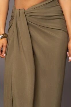 Olive Sahara Dress -Jluxlabel Dress Shop PRODUCT MAR82023 17