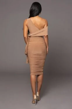 Almond Edge Of Romance Midi Dress -Jluxlabel Dress Shop PRODUCT MAR82023 76