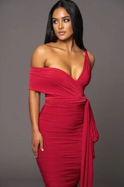 Ruby Edge Of Romance Midi Dress 22 Ruby Edge Of Romance Midi Dress -Jluxlabel Dress Shop PRODUCT MAR82023 86