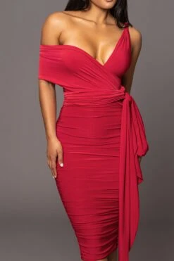 Ruby Edge Of Romance Midi Dress 24 Ruby Edge Of Romance Midi Dress -Jluxlabel Dress Shop PRODUCT MAR82023 87