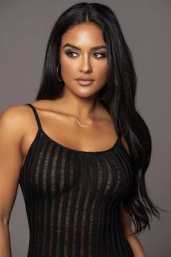 Black Palmira Mini Dress -Jluxlabel Dress Shop PRODUCT MAR82023 ASAP 25