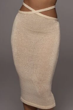 Cream Beatrix Midi Skirt -Jluxlabel Dress Shop PRODUCT MARCH92022 159