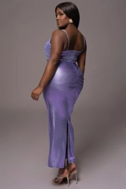 Purple Rubi Cowl Neck Cocktail Dress -Jluxlabel Dress Shop PRODUCT MAY112023 41