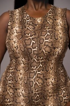 Snakeskin Mystic Jungle Jumpsuit -Jluxlabel Dress Shop PRODUCT MAY112023 57