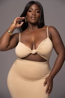 Beige Midnight Memories Midi Dress -Jluxlabel Dress Shop PRODUCT MAY112023 74