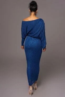Blue Night Sky Sequin Skirt Set 22 Blue Night Sky Sequin Skirt Set -Jluxlabel Dress Shop PRODUCT MAY172023 112