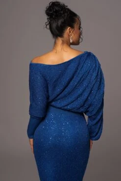 Blue Night Sky Sequin Skirt Set 20 Blue Night Sky Sequin Skirt Set -Jluxlabel Dress Shop PRODUCT MAY172023 113