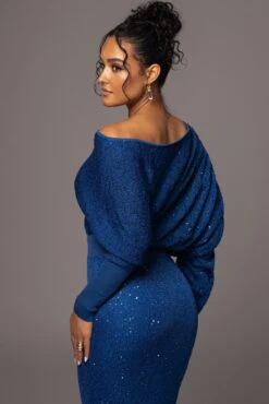 Blue Night Sky Sequin Skirt Set 19 Blue Night Sky Sequin Skirt Set -Jluxlabel Dress Shop PRODUCT MAY172023 114