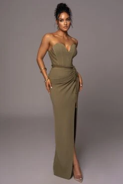 Olive Destination Linen Skirt Set -Jluxlabel Dress Shop PRODUCT MAY172023 JUNEDROP1 37