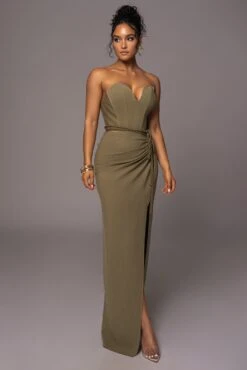 Olive Destination Linen Skirt Set -Jluxlabel Dress Shop PRODUCT MAY172023 JUNEDROP1 38