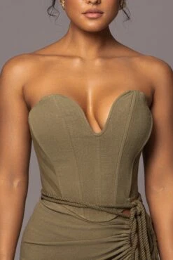 Olive Destination Linen Skirt Set -Jluxlabel Dress Shop PRODUCT MAY172023 JUNEDROP1 51