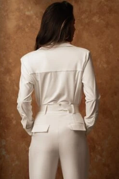 Ivory Jaxson Button Up -Jluxlabel Dress Shop PRODUCT MAY182022 165