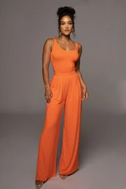 Jluxbasix Tangerine Classic Cut Tank -Jluxlabel Dress Shop PRODUCT MAY202022 MISSING 31