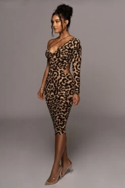 Leopard Rule Breaker Dress 40 Leopard Rule Breaker Dress -Jluxlabel Dress Shop PRODUCT MAY202022 MISSING 5