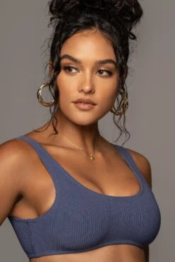 Indigo Blesse Ribbed Bikini Set 10 Indigo Blesse Ribbed Bikini Set -Jluxlabel Dress Shop PRODUCT MAY202022 SUMMER1 84