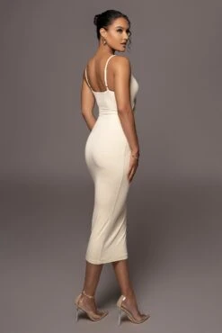 Buttercream Soulmate Cut Out Dress -Jluxlabel Dress Shop PRODUCT MAY22022 132