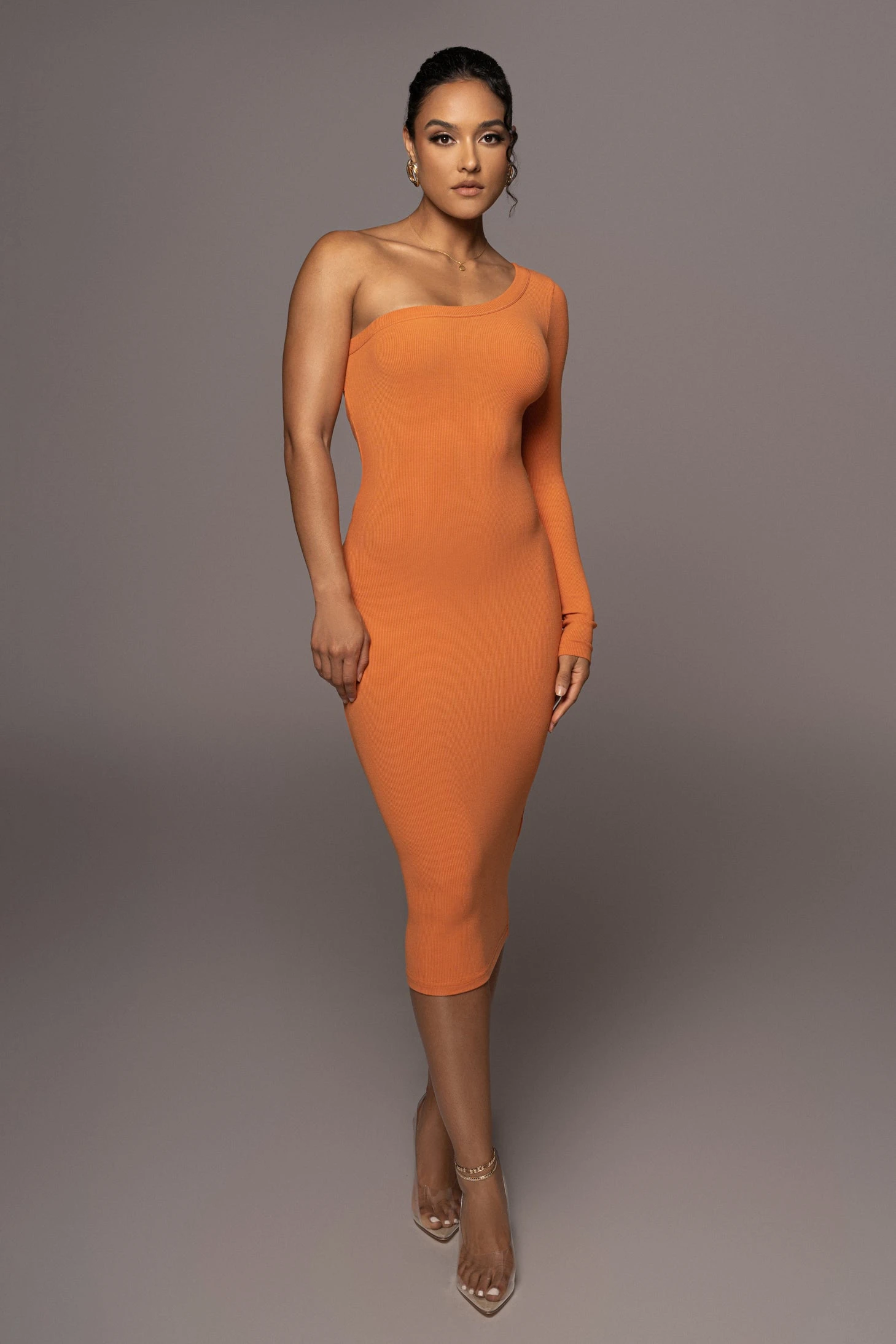OrangeVixen One Shoulder Dress 4 OrangeVixen One Shoulder Dress - Image 2