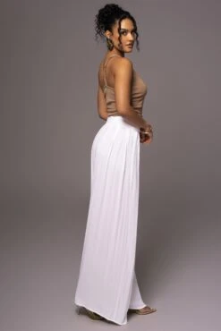 White After Sunset Pleated Pants -Jluxlabel Dress Shop PRODUCT MAY232023 JUNEDROP1 174