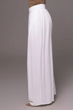 White After Sunset Pleated Pants -Jluxlabel Dress Shop PRODUCT MAY232023 JUNEDROP1 182