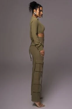 Olive Better Half Linen Utility Pants -Jluxlabel Dress Shop PRODUCT MAY232023 JUNEDROP1 190