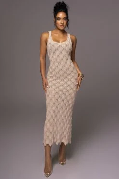 Beige Novabella Maxi Dress -Jluxlabel Dress Shop PRODUCT MAY232023 JUNEDROP1 20