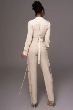 Natural Drift Away Linen Wrap Top -Jluxlabel Dress Shop PRODUCT MAY232023 JUNEDROP1 257