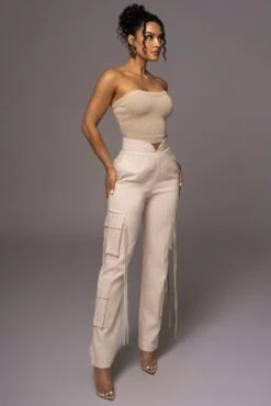 Natural Better Half Linen Utility Pants -Jluxlabel Dress Shop PRODUCT MAY232023 JUNEDROP1 56