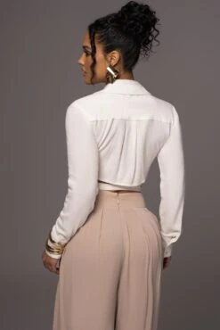 White Drift Away Linen Wrap Top 19 White Drift Away Linen Wrap Top -Jluxlabel Dress Shop PRODUCT MAY232023 JUNEDROP1 75