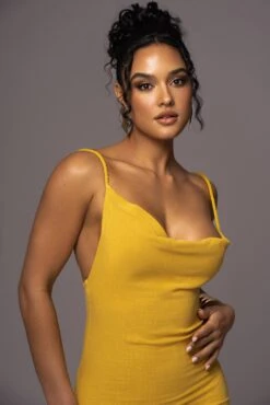 Yellow Adventure Awaits Linen Maxi Dress -Jluxlabel Dress Shop PRODUCT MAY232023 JUNEDROP1 9