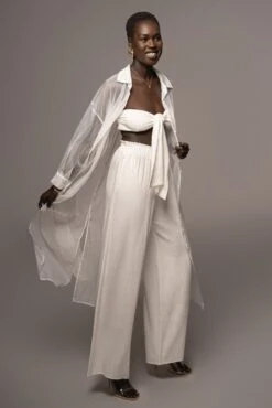 White Lia Button Front Shirt Dress 34 White Lia Button Front Shirt Dress -Jluxlabel Dress Shop PRODUCT MAY92022 179