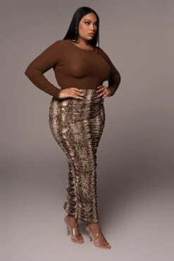 Snakeskin Halow Ruched Skirt -Jluxlabel Dress Shop PRODUCT NOV162021 PLUSSIZE 130 1658d92c 4fc6 42ef 920b d3ee624b077e