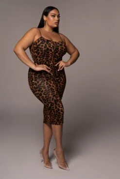 Leopard Vince Bodycon Dress -Jluxlabel Dress Shop PRODUCT NOV162021 PLUSSIZE 39