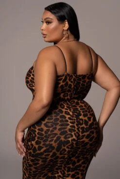 Leopard Vince Bodycon Dress -Jluxlabel Dress Shop PRODUCT NOV162021 PLUSSIZE 41